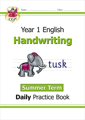 KS1 Handwriting Year 1 Daily Practice Book: Summer Term (CGP Year 1 Daily Workbooks)